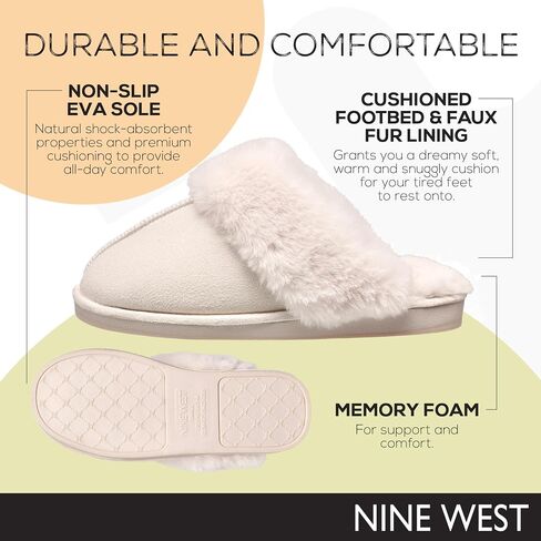 Nine West Womens Scuff Slippers in Saudi Arabia