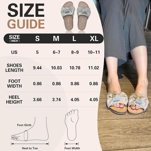 Miss Wang Flat Slide Sandals for Womnen Summer Sandals with Twist Knot Bow Open Toe Slide Sandals Flat Comfort Slip on Sandals in Saudi Arabia