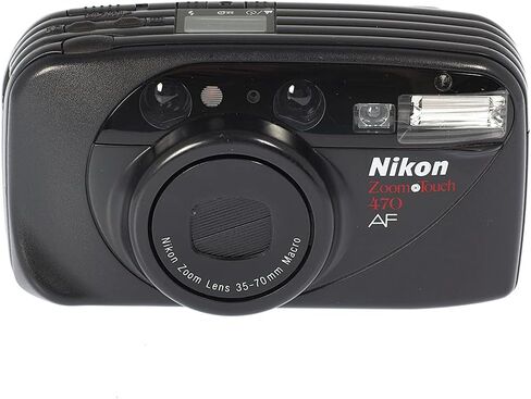 كاميرا نيكون Zoom Touch 470 AF 35 مم، عدسة تكبير Nikon 35-70 مم ماكرو (متجددة) in Saudi Arabia