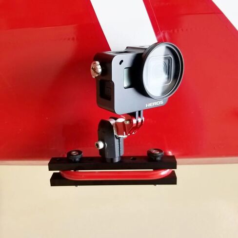 Rock Steady Slim Handle Exterior Airplane Camera Mount Compatible with GoPro and GoPro Stlye Cameras - Car RV Truck Boat in Saudi Arabia
