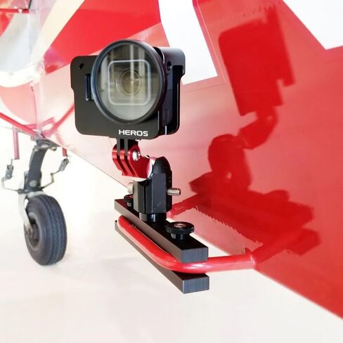 Rock Steady Slim Handle Exterior Airplane Camera Mount Compatible with GoPro and GoPro Stlye Cameras - Car RV Truck Boat in Saudi Arabia