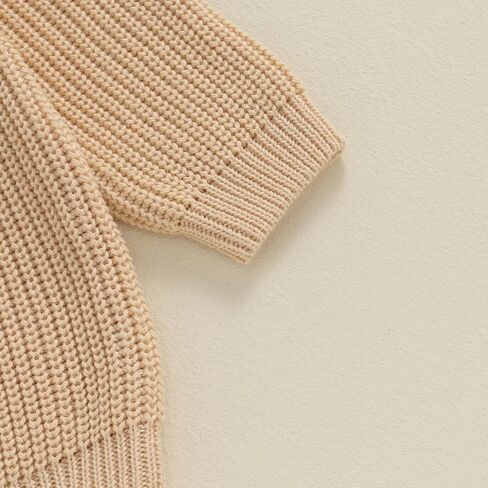 Toddler Infant Baby Girl Knit Sweater Big Sister Little Sister Matching Outfits Long Sleeve Pullover Sweatshirt in Kuwait