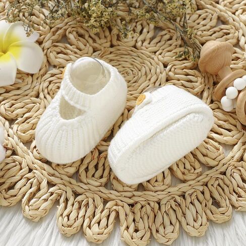 Baby Booties Crochet Knit First Walkers Boots Newborn Soft Socks Shoes for Infant Boy Girl in Saudi Arabia