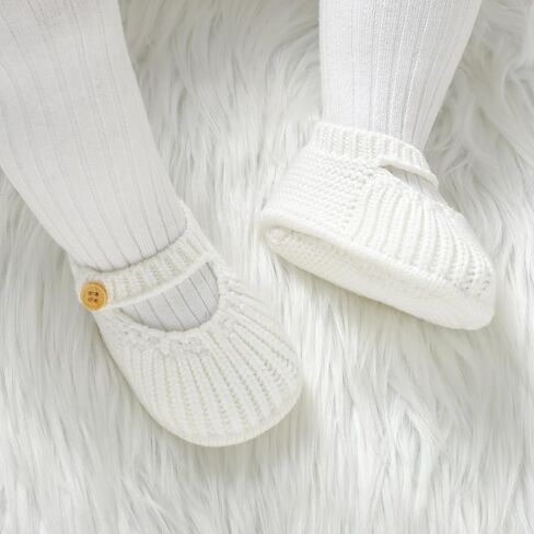 Baby Booties Crochet Knit First Walkers Boots Newborn Soft Socks Shoes for Infant Boy Girl in Saudi Arabia