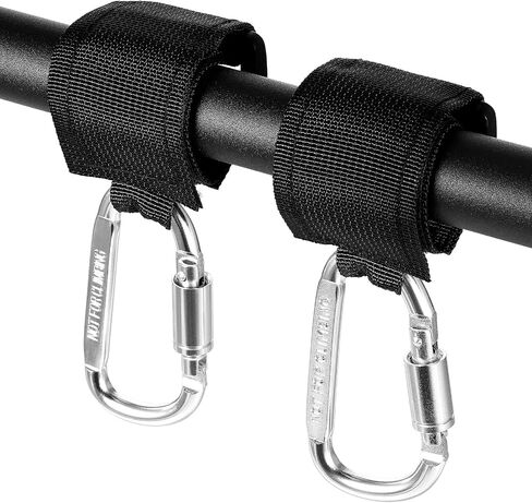 2 Pcs Stroller Hooks, Multi-functional Suspension Hooks, Convenient and Durable Wheelchair Hook Clips, Strap Hooks for Motorized Scooters, Shopping Carts, Trolleys, Walker Hooks, Stroller Clips M in Saudi Arabia