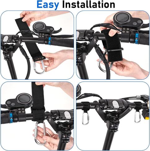 2 Pcs Stroller Hooks, Multi-functional Suspension Hooks, Convenient and Durable Wheelchair Hook Clips, Strap Hooks for Motorized Scooters, Shopping Carts, Trolleys, Walker Hooks, Stroller Clips M in Saudi Arabia