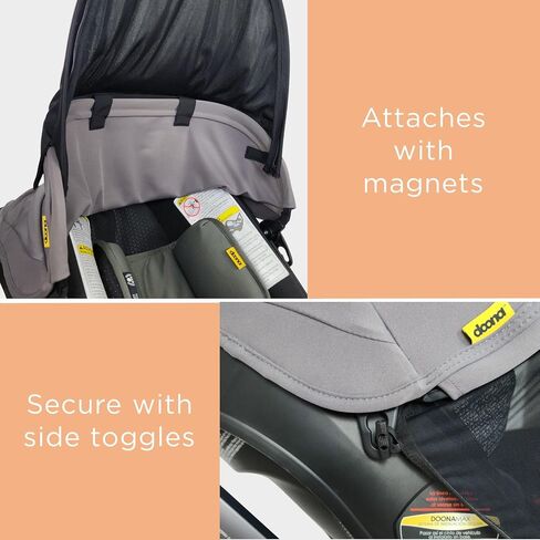 liuliuby Doona Sunshade Extension | Doona Accessories Stroller | Doona Stroller Accessories for Sun Protection | Dona Cover Attachment for Summer in Saudi Arabia