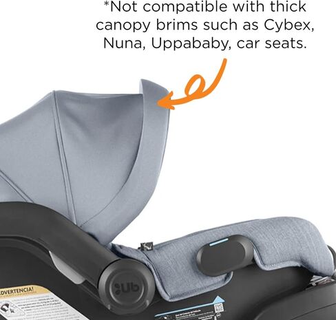 liuliuby Doona Sunshade Extension | Doona Accessories Stroller | Doona Stroller Accessories for Sun Protection | Dona Cover Attachment for Summer in Saudi Arabia