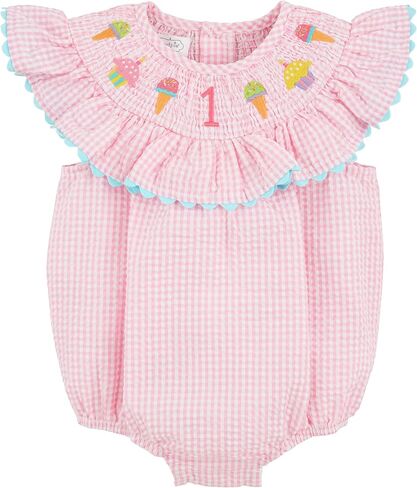 Mud Pie baby-girls Smocked Birthday Bubble in Saudi Arabia
