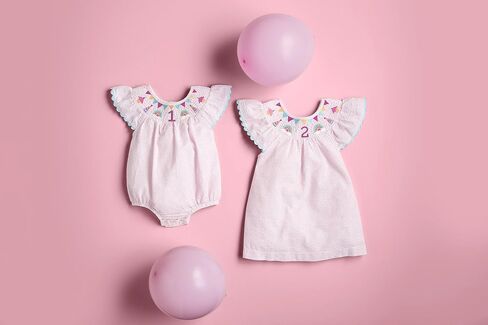 Mud Pie baby-girls Smocked Birthday Bubble in Saudi Arabia