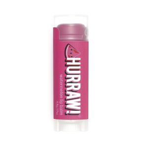 Hurraw! Huckleberry Lip Balm: Organic, Certified Vegan, Cruelty and Gluten Free. Non-GMO, 100% Natural Ingredients. Bee, Shea, Soy and Palm Free. Made in USA