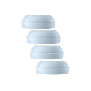 Bottle Collar Screw Ring Replacement Compatible for Avent Natural Baby Feeding Bottles 4 Packs