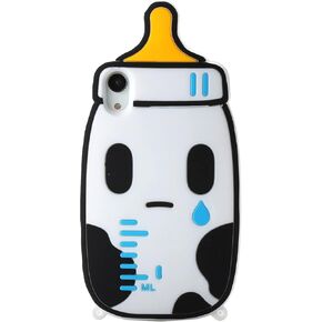 3D Feeding Bottle Case for iPhone 11 6.1",iPhone 11 Cute Case,3D Cartoon Cute Kawaii Lovely Baby Bottle Shape Kids Teens Girls Women Soft Silicone Case for iPhone 11 Feeding Bottle