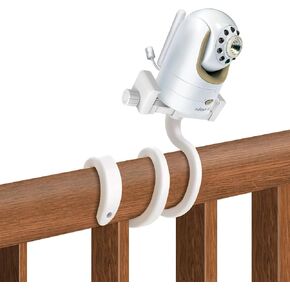 Universal Baby Camera Holder&Secure Baby Monitor Shelf Compatible with Infant Optics DXR 8/DXR-8 Pro & Most Brands,afely Attach to Crib or Furniture