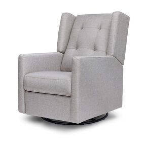 DaVinci Maddox Recliner and Swivel Glider in Shadow Grey, Greenguard Gold & CertiPUR-US Certified