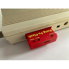 Kung Fu Flash Cartridge for Commodore 64/128 KungFuFlash Mutiple Color Case (White)