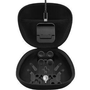 Complete Component Pack for Xbox Elite Controller Series 2 - Accessories Includes 1 Carrying Case, 1 Charging Dock, 1 Charger Cable, 4 Thumbsticks, 4 Paddles and 1 Adjustment Tool(BLACK)