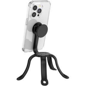 PopSockets Flexible Phone Mount & Stand, Phone Tripod Mount, Universal Device Mount, Into The Woods - Chartreuly GITD