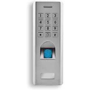 Sonew Fingerprint Access Control, Electronic Smart Metal Fingerprint Lock Door Access Control System Biometric Fingerprint Unlock Security Entry Machine for Home Office
