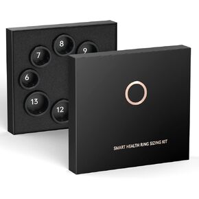 Sizing Kit for Seek Zero Smart Ring, Size First Before You Buy - Choose from 8 Sizes - Sizes 6 to 13 - Find The Perfect Comfortable Ring Size