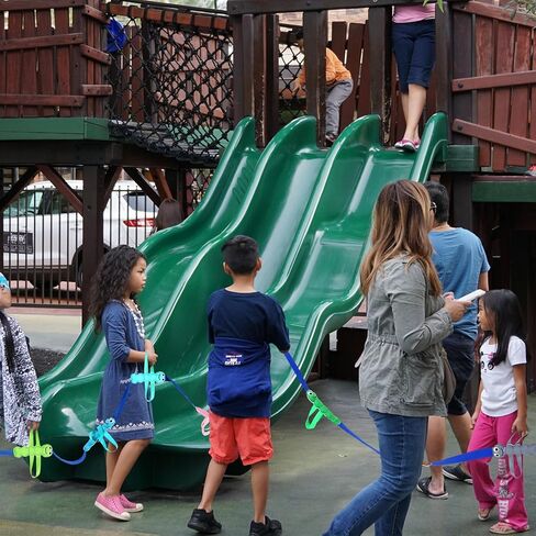 حبل المشي من Kajaia Little Bug، حبل المشي للأطفال، لوازم الفصول الدراسية، حبل المشي لمرحلة ما قبل المدرسة مع مقابض يناسب ما يصل إلى 20 طفلًا للأطفال الصغار، أدلة المشي في مرحلة ما قبل المدرسة in Kuwait