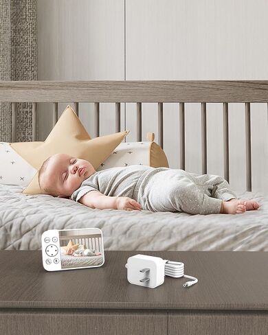 6V for Vtech Baby Monitor Power Cord compatible with Vtech DM221 DM221-2 DM223 DM251 (Parent & Baby Units) DM111 DM112 DM222 DM271 (Parent Unit ONLY) Safe & Sound Audio Monitor in Saudi Arabia