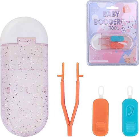 منظف ​​أنف وأذن الطفل، مزيل آمن لملاقط تنظيف الأنف للأطفال الرضع وحديثي الولادة والأطفال الصغار، إزالة شمع الأذن والمخاط منتقي مخاط الأطفال in Kuwait