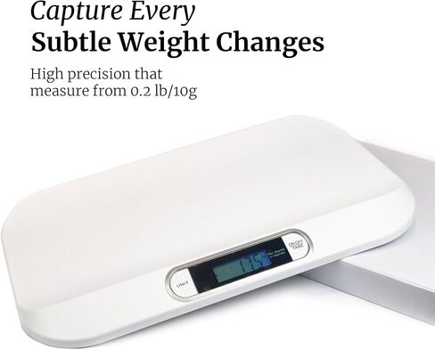 Pet Digital Weighing Scale for Cat, Puppy, Reptile, Multifunctional Infant Changing Pad, Weight Up to 44lbs, Electronic LED Display in Saudi Arabia