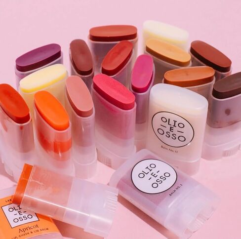 Olio E Osso - Natural Lip + Cheek Balm | Natural, Non-Toxic, Clean Beauty (No. 5 Currant, 0.35 oz | 10 g) in Saudi Arabia