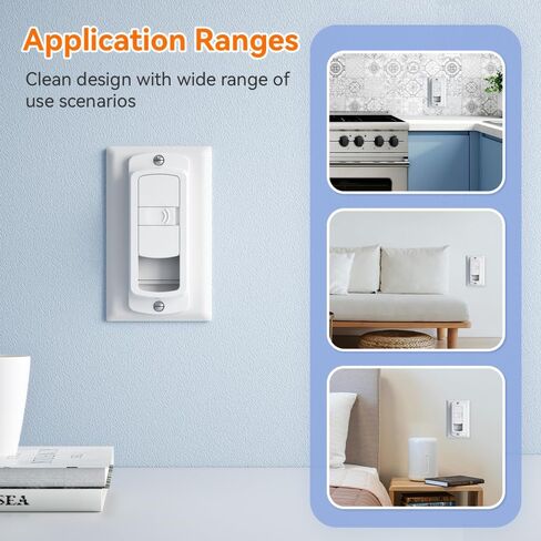 SAFELON 4 PCS Light Switch Cover Guard for Baby Safety, Childproof Light Switch Locks, Wall Switch Covers Prevents Kids from Turning The Lights On and Off in Saudi Arabia
