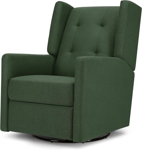 DaVinci Maddox Recliner and Swivel Glider in Shadow Grey, Greenguard Gold & CertiPUR-US Certified in Saudi Arabia