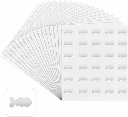 OLYCRAFT 1200pcs 4 Styles Black Meal Stickers 1 Inch Food Choice Sticker Beef/Chicken/Fish/Carrot Wedding Meal Indicator Stickers Kitchen Stickers for Place Card Wedding Party Supplies in Saudi Arabia