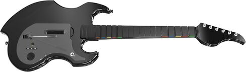 PDP RIFFMASTER Wireless Guitar Controller for Xbox Series X|S, Xbox One, Windows 10/11 PC, Rock Band 4, Audio Jack, Rechargeable Battery, Officially Licensed by Microsoft - Black in Saudi Arabia
