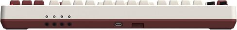 لوحة مفاتيح ميكانيكية 8BitDo Retro، بلوتوث/2.4G/USB-C، لوحة مفاتيح ألعاب قابلة للتبديل السريع مع 87 مفتاحًا، وأزرار سوبر مزدوجة وعصا فائقة لنظام التشغيل Windows وAndroid - إصدار C64 in Kuwait