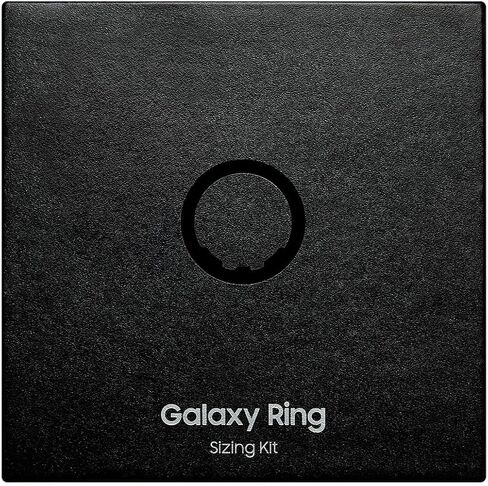 SAMSUNG Galaxy Ring, AI Smart Ring, Size First w/Sizing Kit, No App Subscription, Fitness Monitor, Sleep Tracker, Up to 7-Day Battery, Size 5, Titanium Black [US Version, 1Yr Manufacturer Warranty] in Saudi Arabia