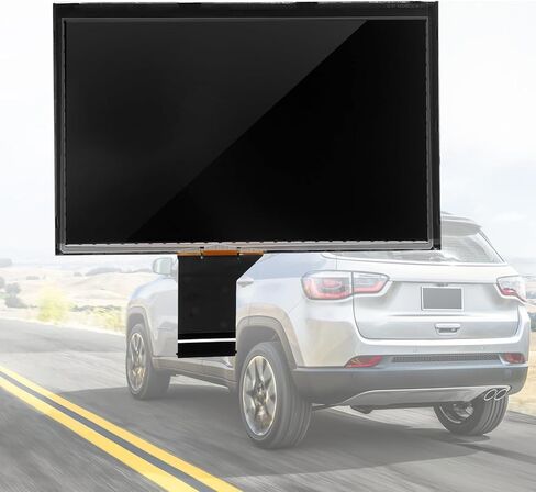 شاشة لمس Uconnect LCD مقاس 7 بوصات متوافقة مع بوصلة جيب 2017-2020، استبدال شاشة LCD للملاحة # TDO-WXGA0700K00057-V1 TDO-WXGA0700K00033-V2 in Saudi Arabia