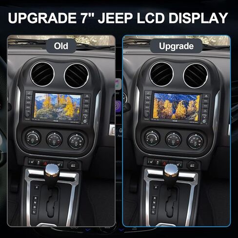 شاشة لمس Uconnect LCD مقاس 7 بوصات متوافقة مع بوصلة جيب 2017-2020، استبدال شاشة LCD للملاحة # TDO-WXGA0700K00057-V1 TDO-WXGA0700K00033-V2 in Saudi Arabia