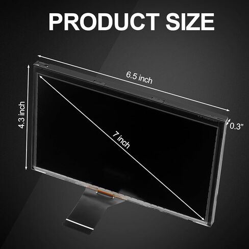 شاشة لمس Uconnect LCD مقاس 7 بوصات متوافقة مع بوصلة جيب 2017-2020، استبدال شاشة LCD للملاحة # TDO-WXGA0700K00057-V1 TDO-WXGA0700K00033-V2 in Saudi Arabia