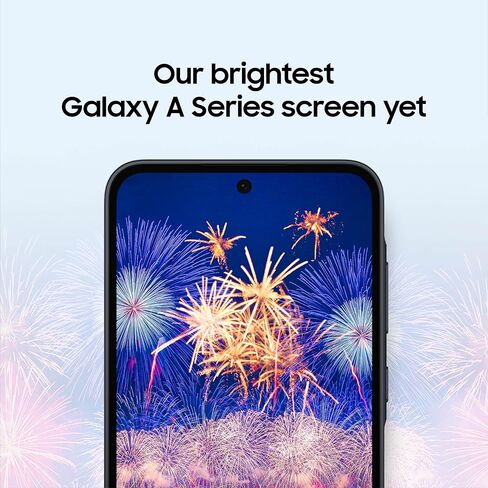 SAMSUNG Galaxy A35 5G A Series Cell Phone, 128GB Unlocked Android Smartphone, AMOLED Display, Advanced Triple Camera System, Expandable Storage, Rugged Design, US Version, 2024, Awesome Navy in Saudi Arabia