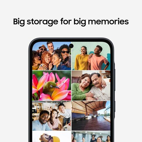 هاتف SAMSUNG Galaxy A35 5G A Series، هاتف ذكي يعمل بنظام Android بسعة 128 جيجابايت، شاشة AMOLED، نظام كاميرا ثلاثية متقدم، تخزين قابل للتوسيع، تصميم متين، إصدار الولايات المتحدة، 2024، بحري رائع in Saudi Arabia