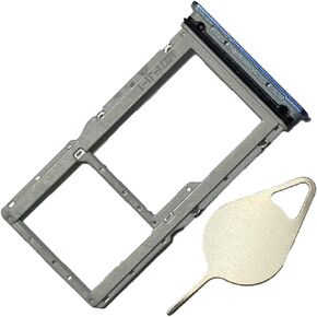 Sim Card Tray Holder with Pin Replacement for Moto rola Moto G Play 2024 （Moto G Play Gen 3） Easy SIM Card Access - Sapphire Blue
