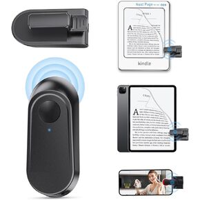 Remote Control Page Turner for Kindle Paperwhite.Kindle Clicker Page Turner.Remote Page Turner for Kindle Oasis Kobo Device.Ebook Readers & Accessories.