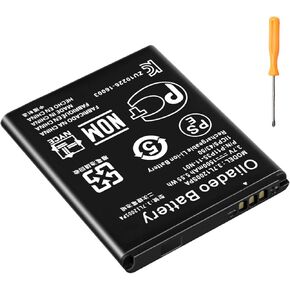 TI 84 Plus CE Battery - Replacement for Texas Instruments TI-84 Plus CE Battery - Part No 3.7L1200SPA, P11P35-11-N01 3.7V 1500mAh