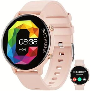Generic Smart Watch (Answer/Make Call), 1.39"" Smartwatch IP68 Waterproof, 100+ Sport Modes, Fitness Activity Tracker Heart Rate Sleep Monitor Pedometer, with AI Personal Assistant., Rose Gold