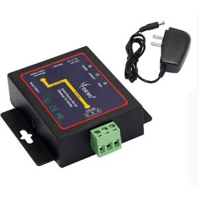 CERRXIAN RS485 to Ethernet RJ45 TCP/IP Serial Device Server Converter Transparent Transmission Serial Data Communication Device Support Web Management System