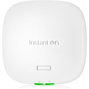 HPE Networking Instant On Access Point AP32 2x2 WiFi 6E Indoor Wireless Access Point (3 Pack) | Secure, Tri-Band, Future Ready | Power Source Not Included | US Model (S1T22A-3PACK)