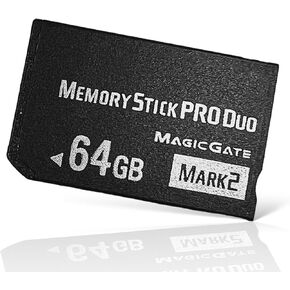 64GB Memory Stick Pro Duo (Mark2) - Compatible with PSP 1000, 2000, and 3000 Expansive Storage Capacity for PSP