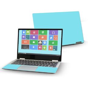 Mightyskins Skin Compatible with Lenovo Yoga 720 13" (2017) - Solid Pink | Protective, Durable, and Unique Vinyl Decal Wrap Cover | Easy to Apply, Remove, and Change Styles | Made in The USA