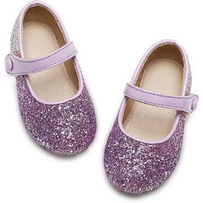 Felix & Flora Toddler Girl Dress Shoes - Flower Girl Ballet Mary Jane Flats Party School Wedding
