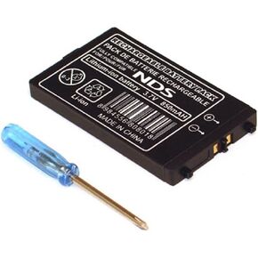 G-Dreamer 850mAh Rechargeable Lithium-ion Battery + Tool Pack Kit Compatible for Nintendo DS NDS